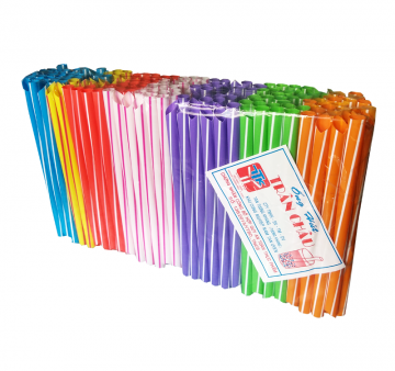 Straws 12mm x 21cm (Pearl)