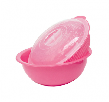 plastic double basket with cover R320