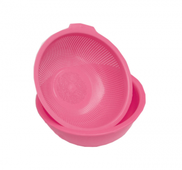 Plastic basket with cover R360