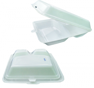 Square Box 3 compartments EPH5